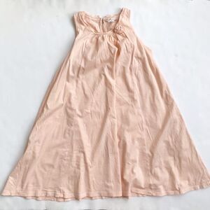 Crewcuts peachy flowy dress VGUC - very light discolouration 10Y